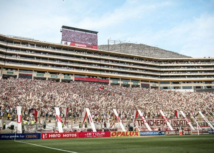 Estadio Monumental de Ate. Foto: FPF