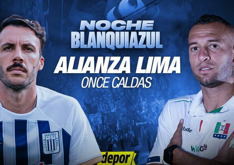 Alianza Lima vs. Once Caldas EN VIVO vía Liga 1 MAX por la ‘Noche Blanquiazul’: link del partido