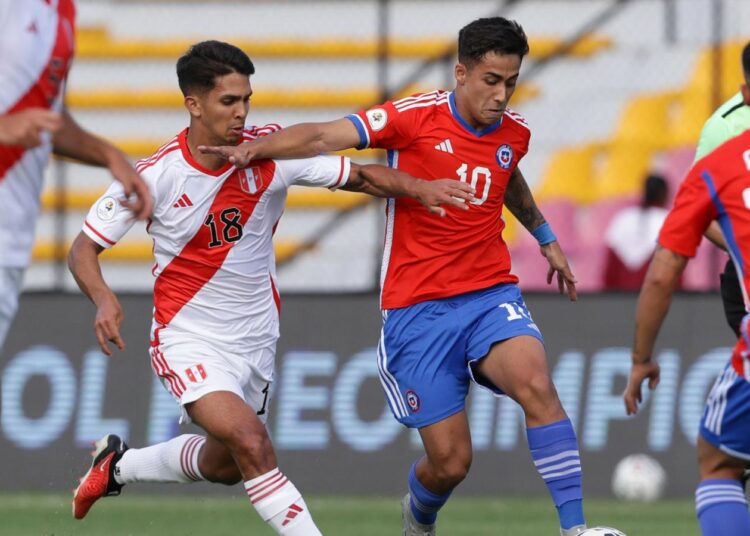 La Roja sub 23 no pudo contra Perú y sumó su primera derrota en el Preolímpico - Te Caché!