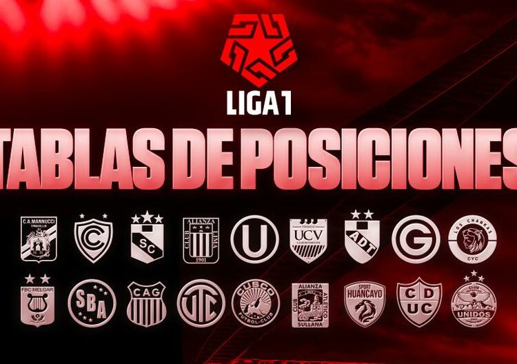 Tabla de posiciones Liga 1 EN VIVO: así se mueve durante la fecha 1 del Torneo Apertura