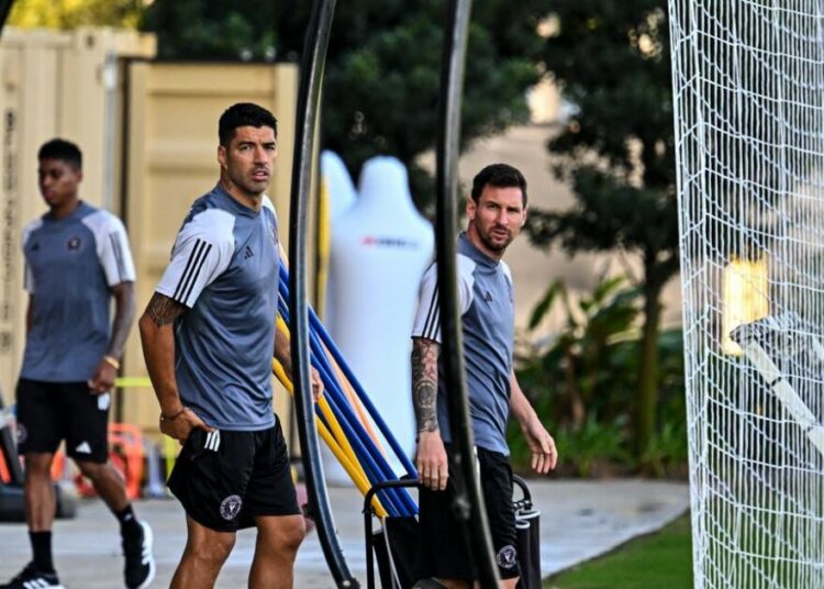 Video: Messi y Luis Suárez se entrenan juntos por primera vez con el Inter Miami