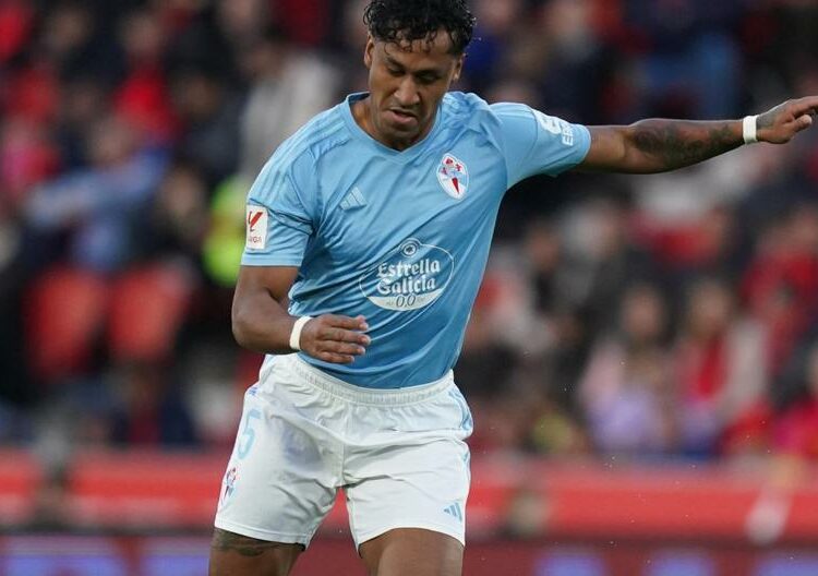 “¡Inmenso!”: Tapia fue elegido el mejor jugador de diciembre en Celta de Vigo