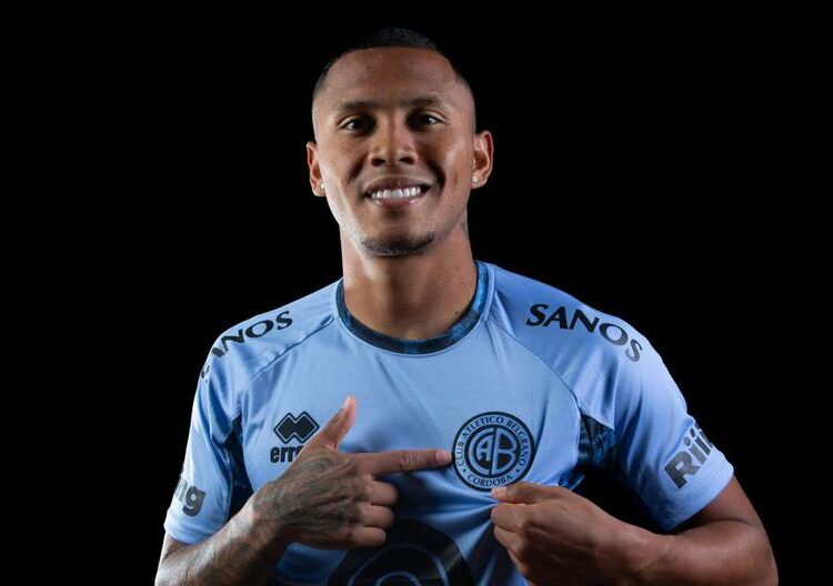 ¡Ya es oficial! Belgrano anunció el fichaje de Bryan Reyna hasta 2026