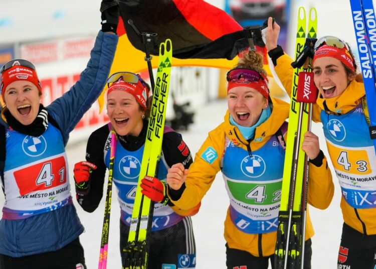 Deutsche Staffel holt Medaille – orgulloso Wut und Tränen