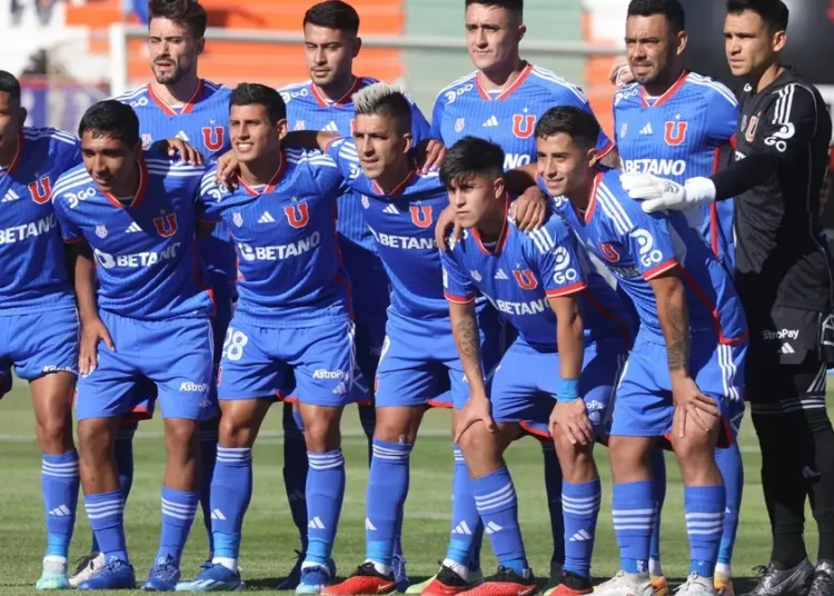 La formación de Universidad de Chile para su partido ante Audax Italiano - Te Caché!