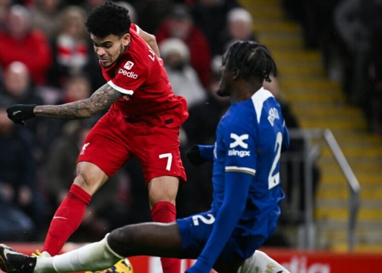 Luis Díaz, figura con el Liverpool vs. Chelsea: así fue el gol del guajiro