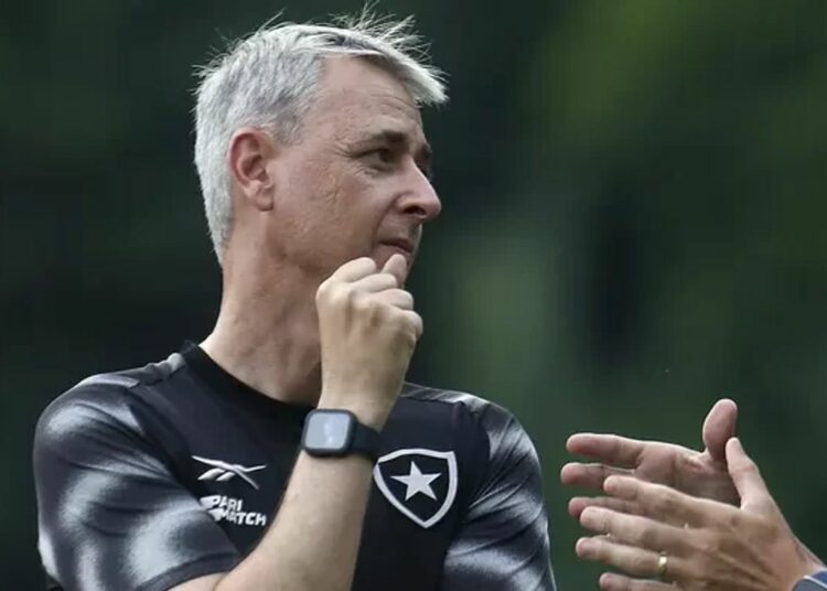 Luiz Henrique es sustituido en un partido de Botafogo y la situación acaba preocupando a la afición