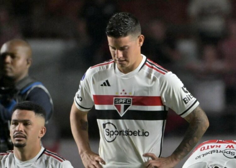 Periodista brasileño por actitud de James Rodríguez: La hinchada de Sao Paulo se sintió despreciada