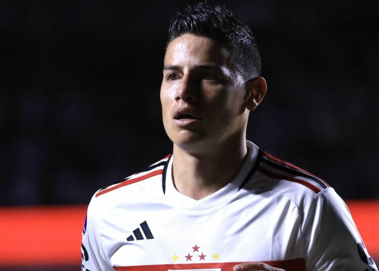 São Paulo pierde la paciencia en caso que involucra a James Rodríguez