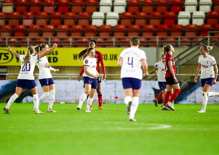 Adobe Womens FA Cup - Tottenham Hotspur v Charlton Athletic - Gaughan Group Stadium Brisbane Road