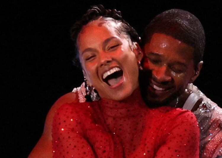 Usher y Alicia Keys llevan el Zuschauer en su media jornada a Ausflippen