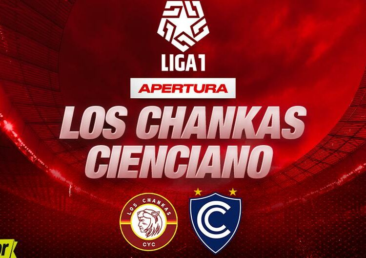 Ver Los Chankas vs. Cienciano EN VIVO vía Liga 1 MAX y DIRECTV por el Torneo Apertura