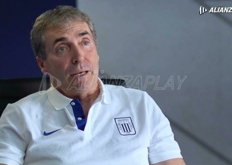 Néstor Bonillo. Foto: Captura: Alianza Lima