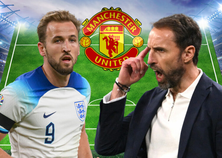 Cómo Man Utd podría alinearse con Gareth Southgate con el técnico de Inglaterra moviendo los hilos para finalmente conseguir a Harry Kane