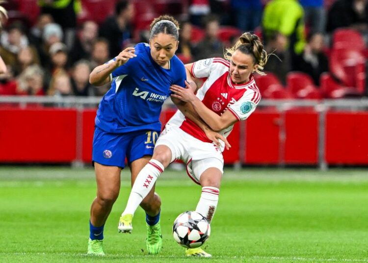 Ajax v Chelsea. UEFA Women