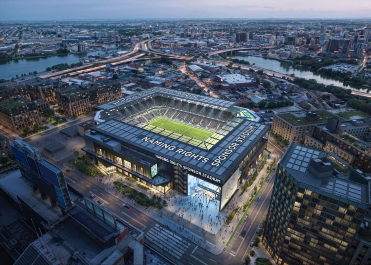 El proyecto del estadio del NYCFC pasa por la comisión de la ciudad;  club estrena entrada 'El Cubo'