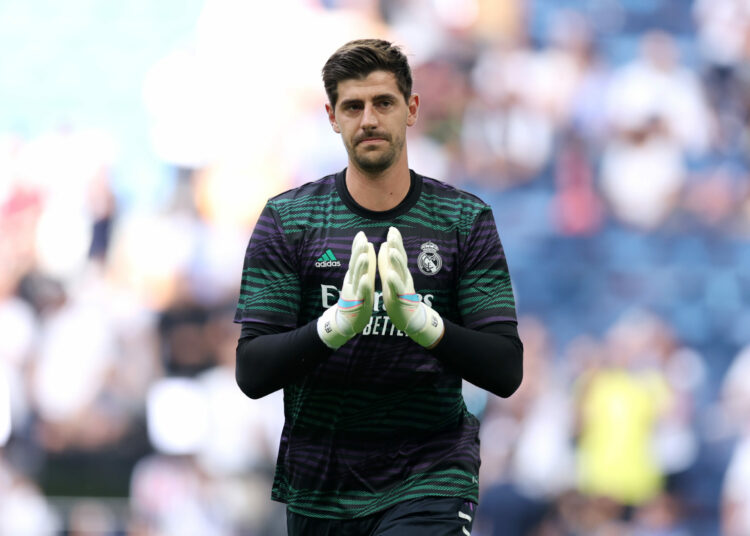 Thibaut Courtois vuelve a entrenar con normalidad siete meses después