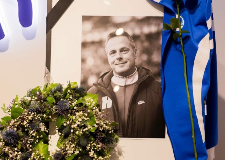 Todesursache belärt junto al presidente del Hertha, Kai Bernstein