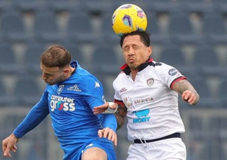 ¡Sonríe Lapadula! Cagliari venció por 1-0 al Empoli y cortó racha de seis partidos sin ganar