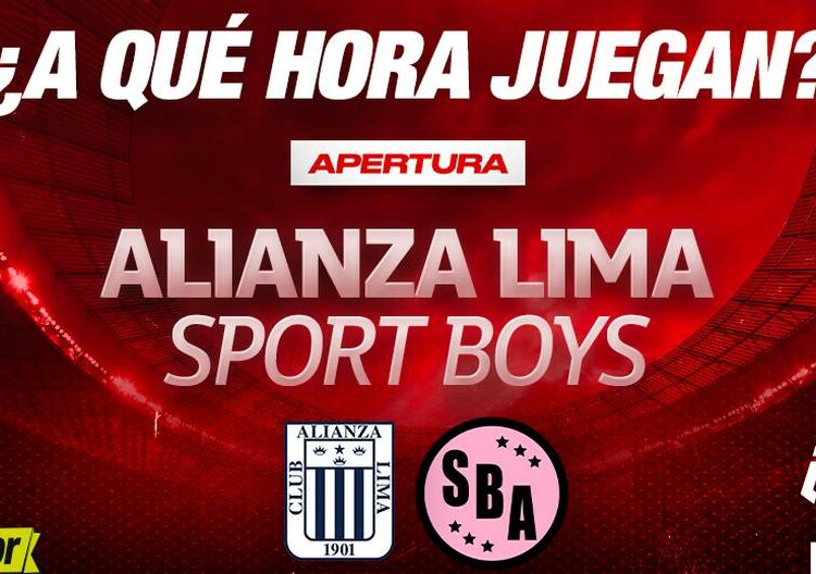 Alianza Lima vs. Sport Boys: a qué hora juegan por el Torneo Apertura 2024