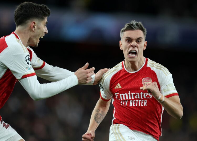 Arsenal vs Bayern Munich RESULTADO EN VIVO - Cuartos de final de la Liga de Campeones: el empate de Trossard mantiene vivas las esperanzas de los Gunners