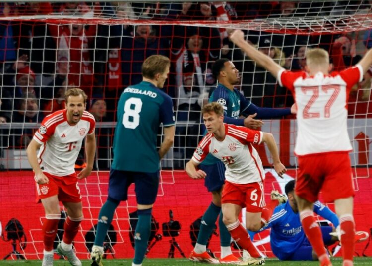 Bayern de Múnich, a semifinales de Champions gracias al gol de Kimmich contra Arsenal