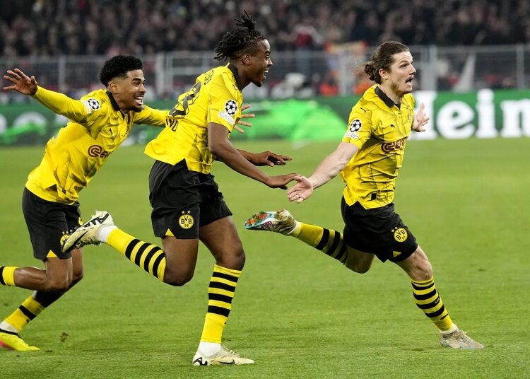 Borussia Dortmund vence al Atlético de Madrid en un thriller para reservar un lugar en semifinales