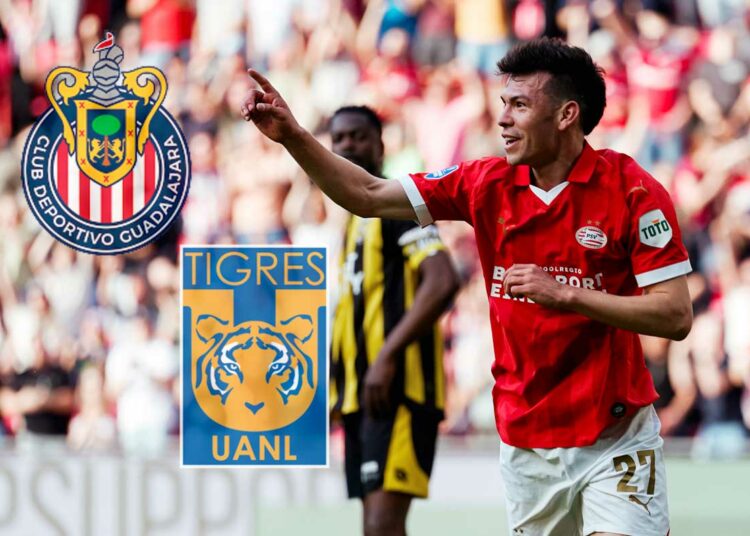 Chivas y Tigres tienen en la mira a Chucky Lozano