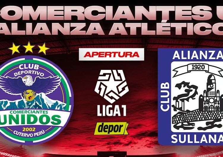 Comerciantes Unidos vs. Alianza Atlético EN VIVO vía Liga 1 MAX: a qué hora juegan