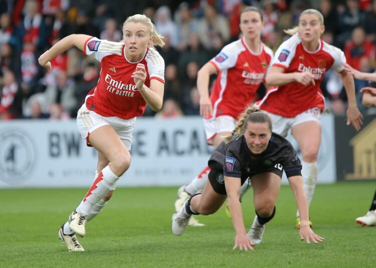 Barclays FA Womens Super League - Arsenal v Bristol City - Mangata Pay UK Stadium (Meadow Park)