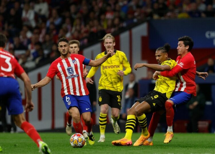 El 'Atleti' se adelanta al Dortmund y acaricia la semifinal de la Champions League