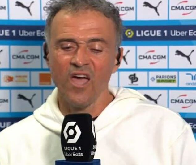 Luis Enrique arremetió contra la atención mediática por su decisión de sacar a Kylian Mbappé