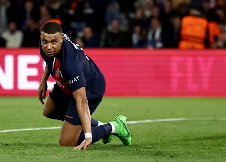 Kylian Mbappé invisible en su gran noche de Champions