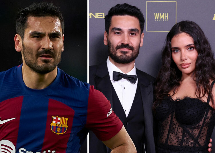 La glamorosa esposa de Ilkay Gundogan se mete en disputa con las estrellas del Barcelona con una crítica críptica sobre su 'mentalidad triple'