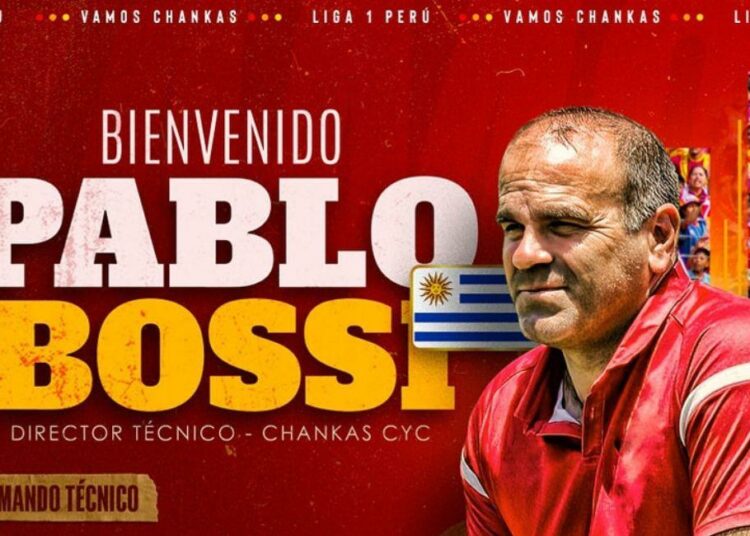 Pablo Bossi. Foto: Facebook Club Deportivo Los Chankas - CYC