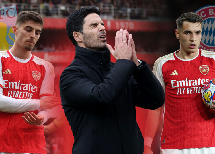 Los dos errores de Arteta en dos partidos amenazan con arruinar la temporada del Arsenal en el momento en que Pep Guardiola acierta