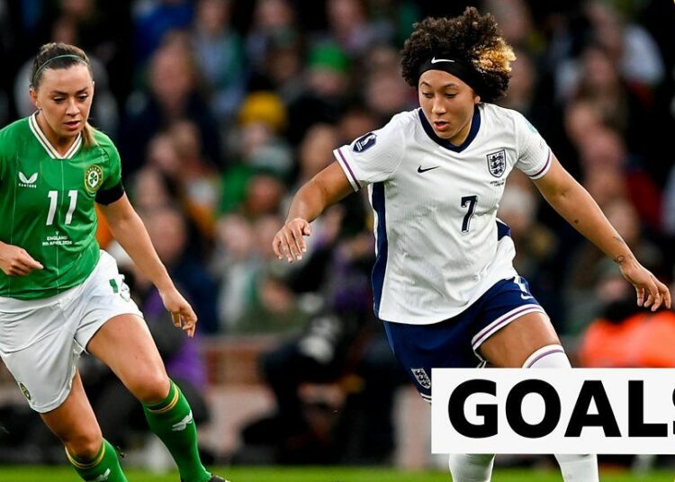 República de Irlanda 0-2 Inglaterra: Lauren James y Alex Greenwood anotan en el clasificatorio para la Eurocopa 2025