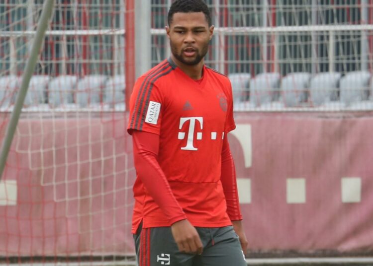 Serge Gnabry se perderá el partido de vuelta del Bayern contra el Arsenal