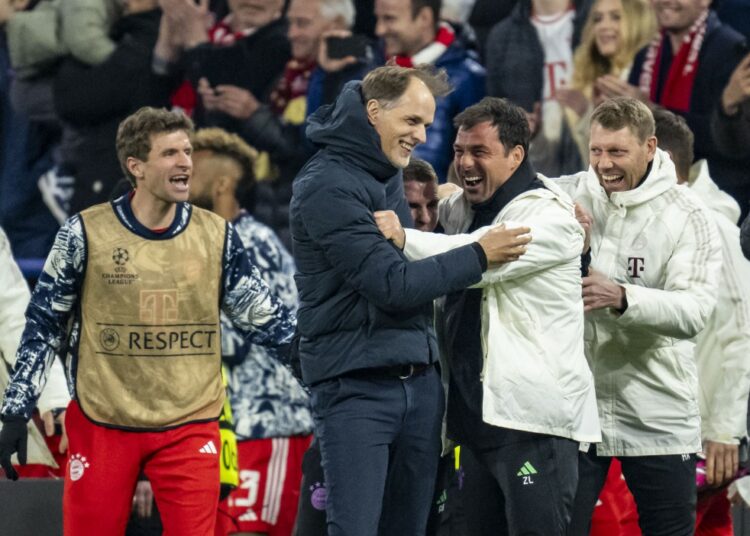 Thomas Tuchel se une al club exclusivo mientras el técnico del Bayern de Múnich lleva a un tercer equipo diferente a las semifinales de la Liga de Campeones con la victoria del Arsenal