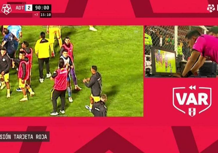 ¡Final accidentado! El puñete de Ronald Vega en el Cusco FC vs. ADT por Liga 1 [VIDEO]