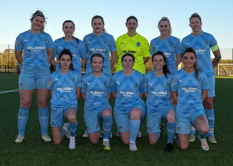 Ballymena United, leaders of the NIWFA Championship