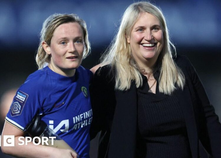 Erin Cuthbert and Emma Hayes