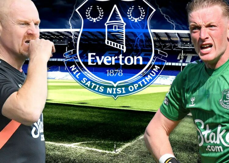 El Everton se prepara para una gran liquidación en junio, ya que corre el riesgo de fracasar, con Pickford liderando las cinco estrellas alineadas para la transferencia