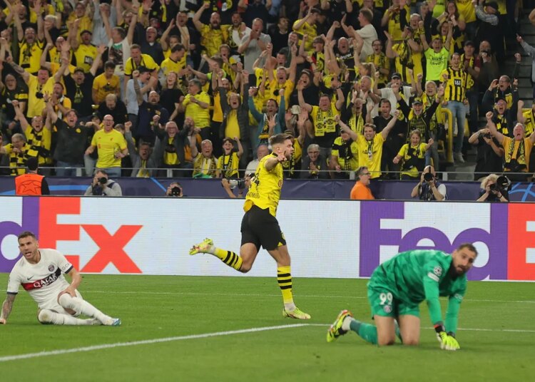 El gol de Fullkrug da al Dortmund una ligera ventaja sobre el PSG
