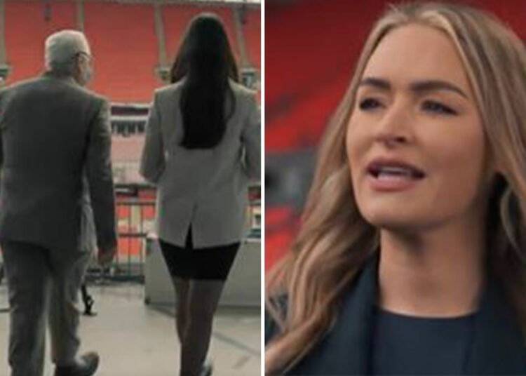 Laura Woods se burla de que 'Big Man' se unirá a la cobertura de TNT Sports de la final de la Liga de Campeones... pero ¿puedes averiguar quién es?