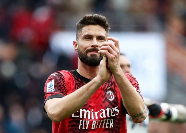 Olivier Giroud confirma la salida del AC Milan y el paso a la MLS