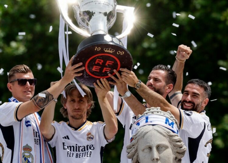 Real Madrid usó un vallenato para celebrar el título de la LaLiga: "¡Hala Madrid!"