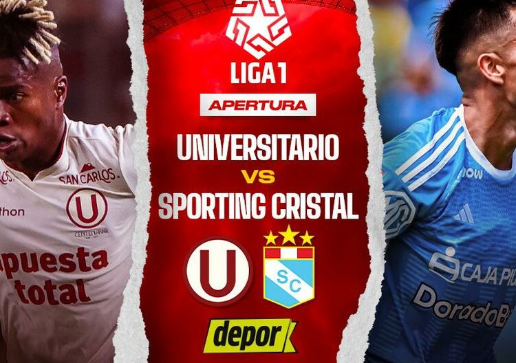 Universitario vs Sporting Cristal EN VIVO HOY DIRECTO GOLPERU, Movistar y Fútbol Libre TV: minuto a minuto ONLINE vía Liga 1 MAX y DIRECTV | LBP | FUTBOL-PERUANO