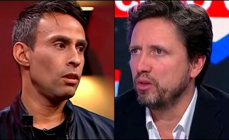 Video: Francisco Sagredo y Jorge Valdivia se dijeron de todo en tenso cruce en vivo - Te Caché!