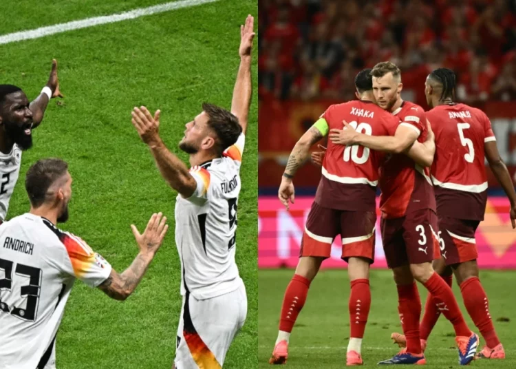 Alemania y Suiza empataron en Eurocopa: clasificaron a octavos de final